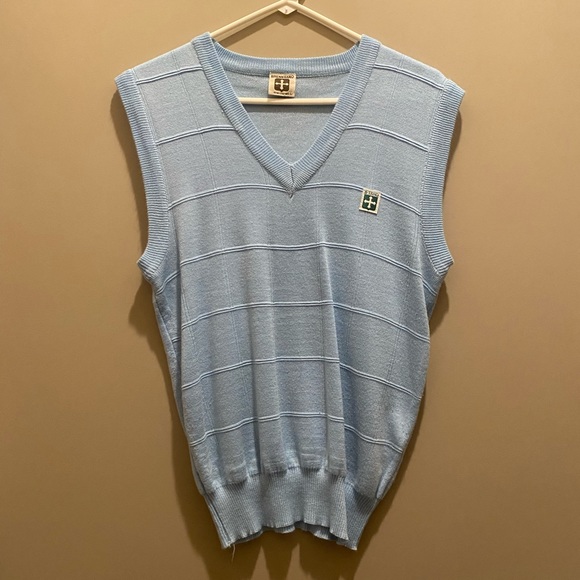 Brenntano Baby Blue Sweater Vest - Picture 1 of 4